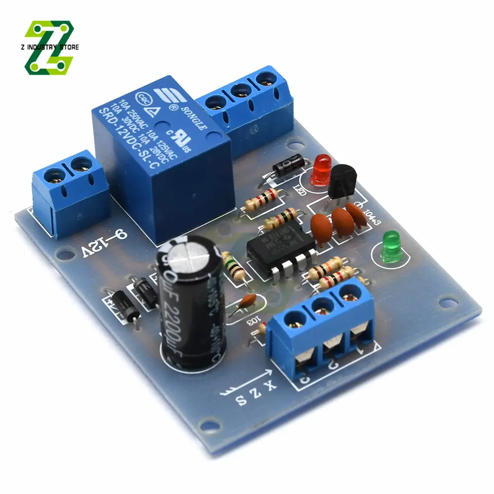 9V-12V Liquid Water Level Controller Sensor Automatic Pumping Drainage Water Level Detection Water Short Protection Pump Control