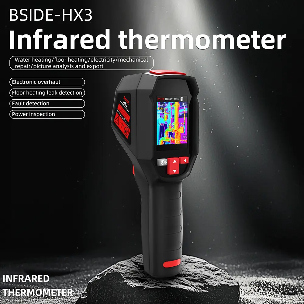 Thermal Imager Camera Electric Non-Contact Thermometer HD Resolution For Circuit PCB Repair Pipeline Detection Medical