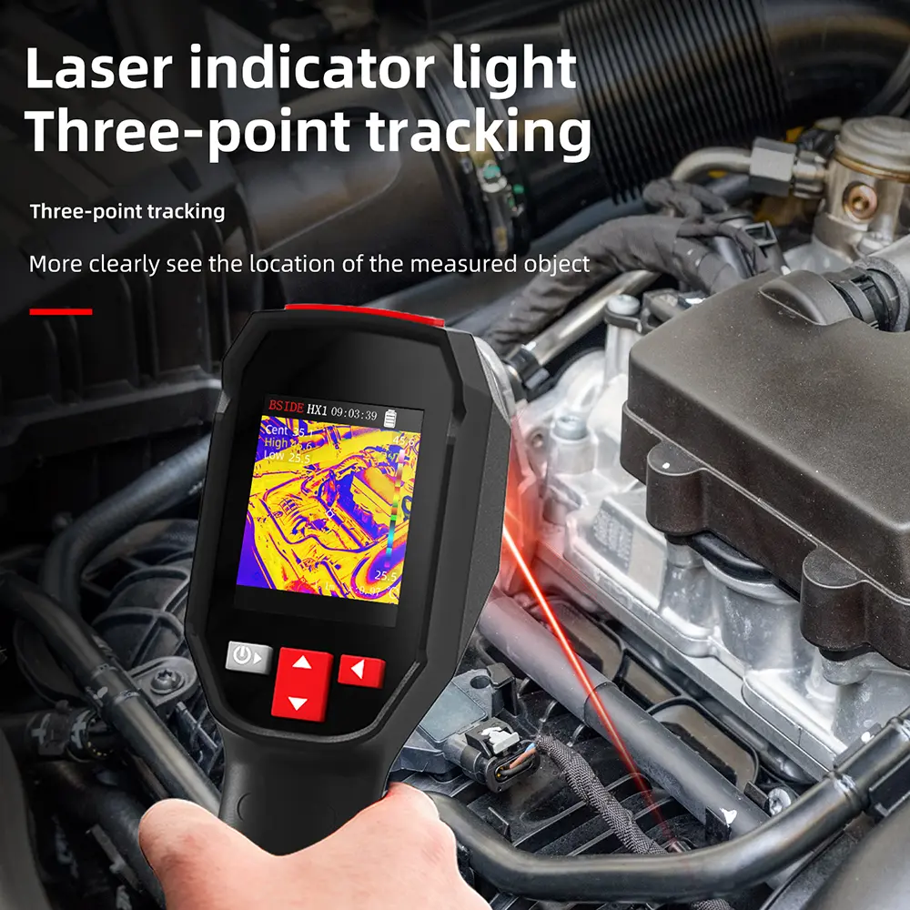 Thermal Imager Camera Electric Non-Contact Thermometer HD Resolution For Circuit PCB Repair Pipeline Detection Medical