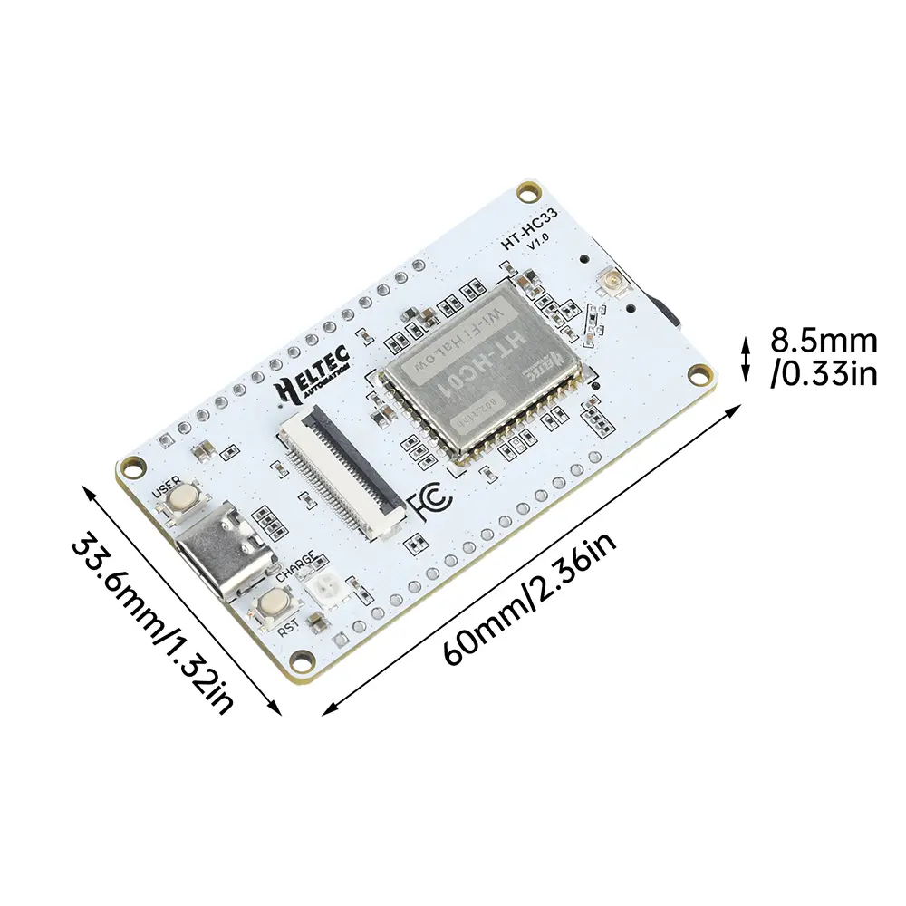 ESP32-S3 WiFi HaLow HC33 Development Board WiFi Bt Test Board with OV3660 Camera Module 200W Pixel