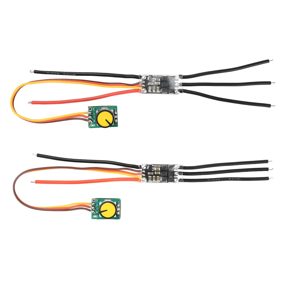 DC 7-26V Three-phase Brushless Motor Driver DC Motor Drive Board Speed Controller Regulator with Potentiometer for LiPo 2-6S