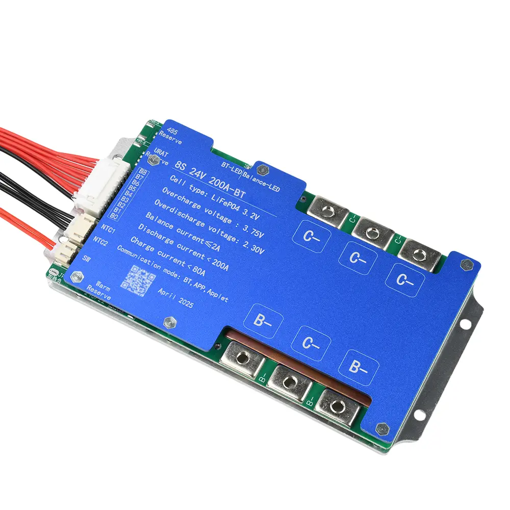 Lithium Battery Protection Board Bluetooth Board Smart Bluetooth BMS APP Adjustable Parameter Balance Protection Board