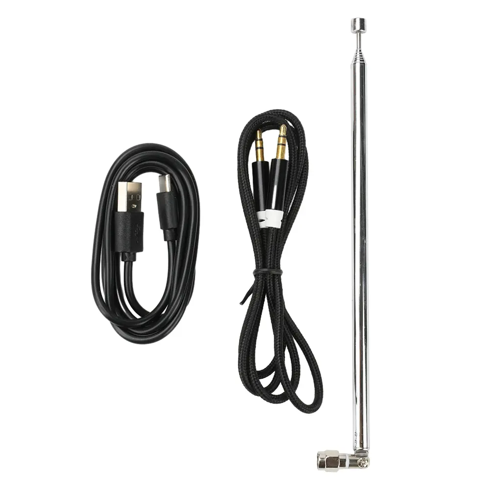 2000M 0.5W FM Transmitter Digital Display Fm Transmitter Stereo 76-108Mhz Type C Churches CAR Radio Broadcast