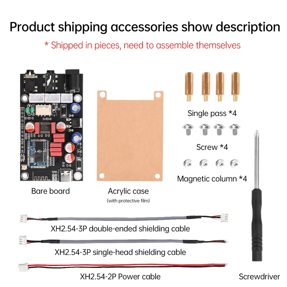 DAC Audio Decoder Board 24Bit/96Khz LDAC DC8-24V XY-LA02 Wireless Adapter  APTX LDAC Lossless HD Sound Quality