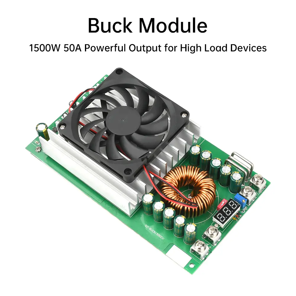 DC-DC 15-90V to 2.5-72V Adjustable Buck Module Regulated Power Supply Module Regulated Voltage Power Supply Buck Converter