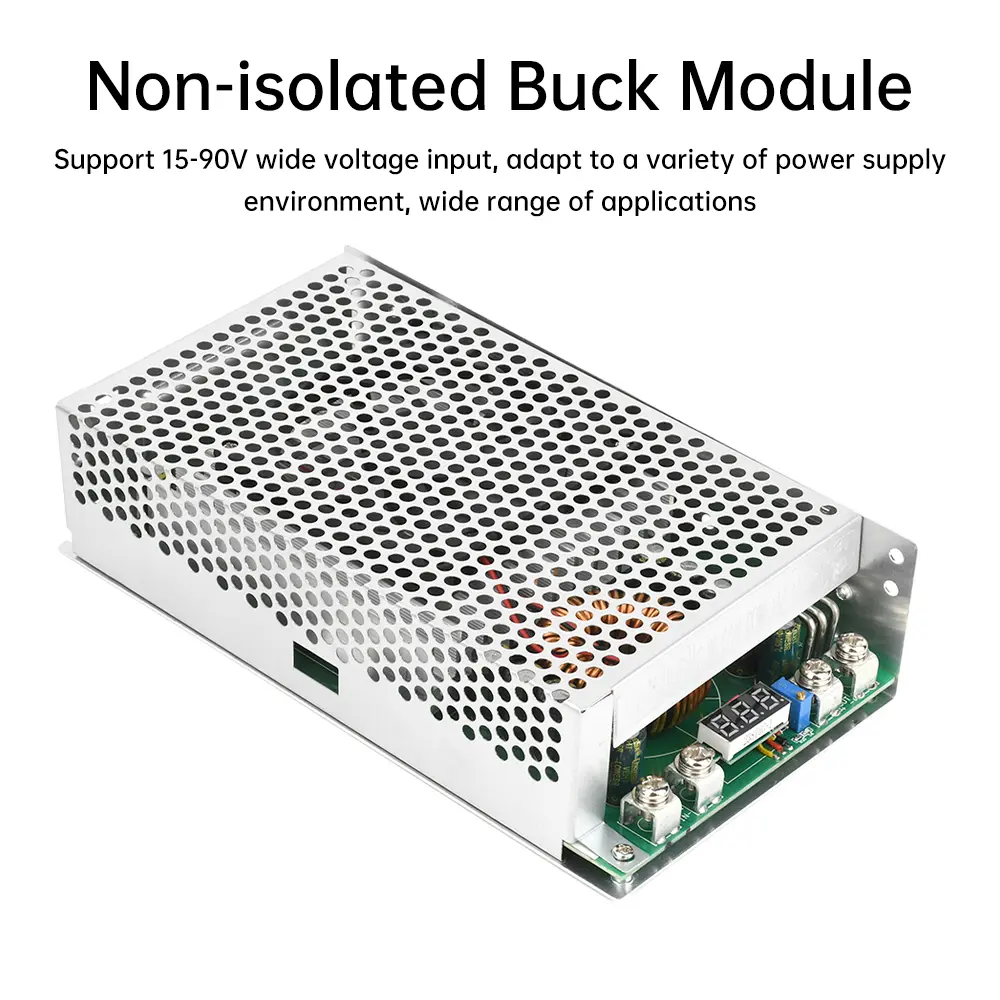 DC-DC 15-90V to 2.5-72V Adjustable Buck Module Regulated Power Supply Module Regulated Voltage Power Supply Buck Converter