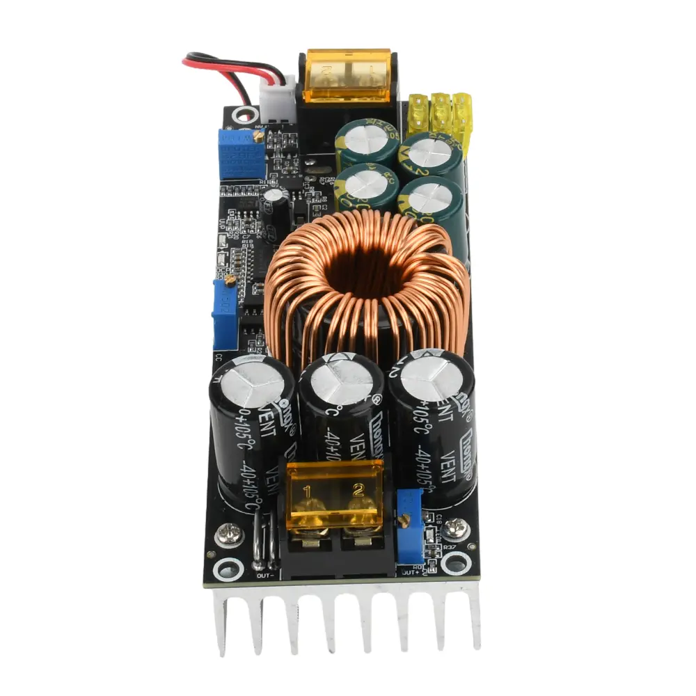 1800W 40A Boost Power Module DC14-85V to DC14-120V Step-up Converter Constant Voltage Constant Current Adjustable