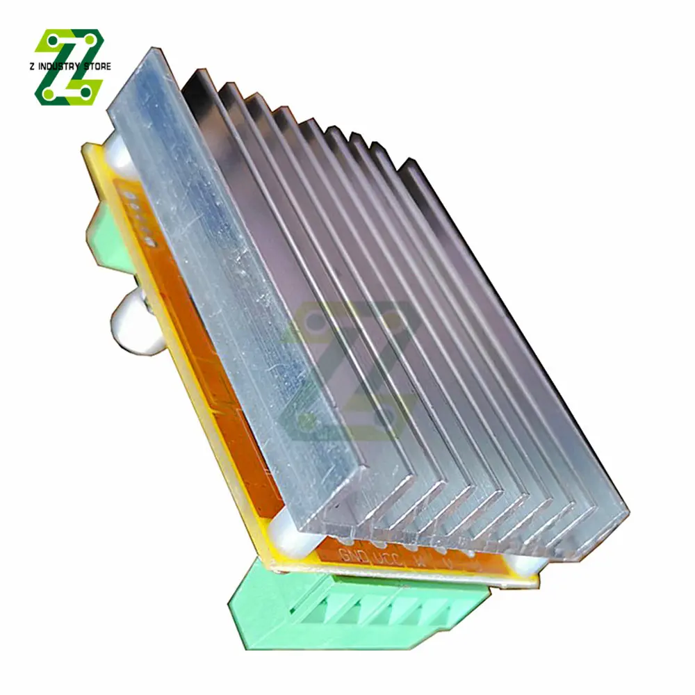 DC6.5-50V 380W BLDC 3 Phases Brushless Motor Controller Board PWM Driver Module Without Hall Sensor