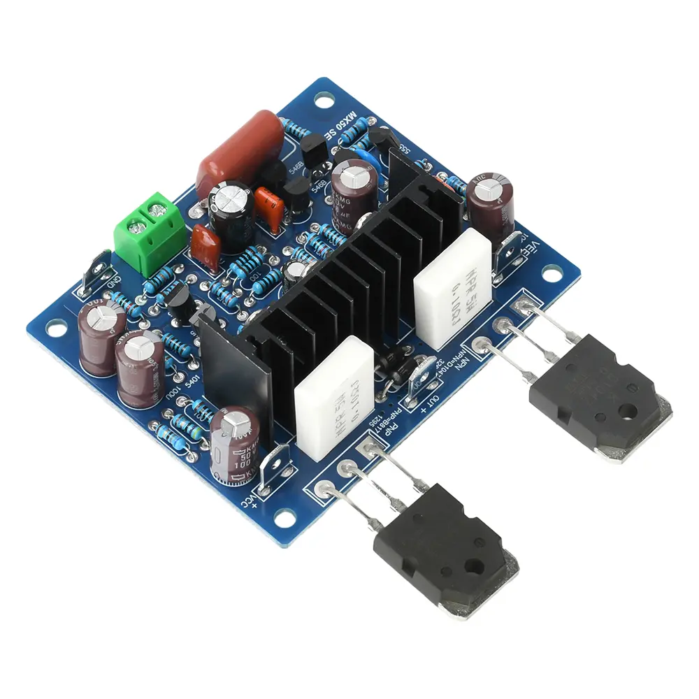 DC 15-45V MX50 SE Dual Channel Digital Audio Amplifier Board High Power Amplifiers HIFI Audio Amplifier Board Module 100Wx2