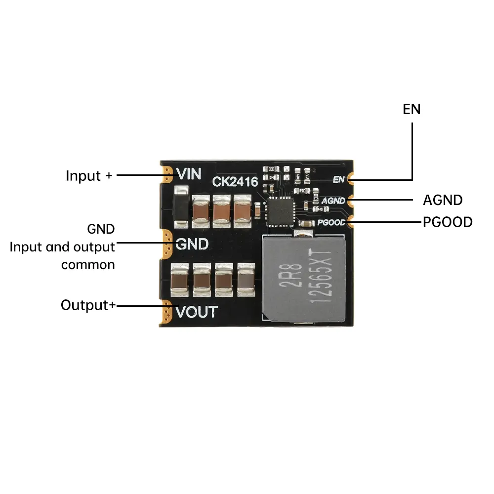DC-DC Step-down Power Module DC6~24V To 5V16A DC15~24V To 12V12A Buck Power Supply Module Over Temperature Protection