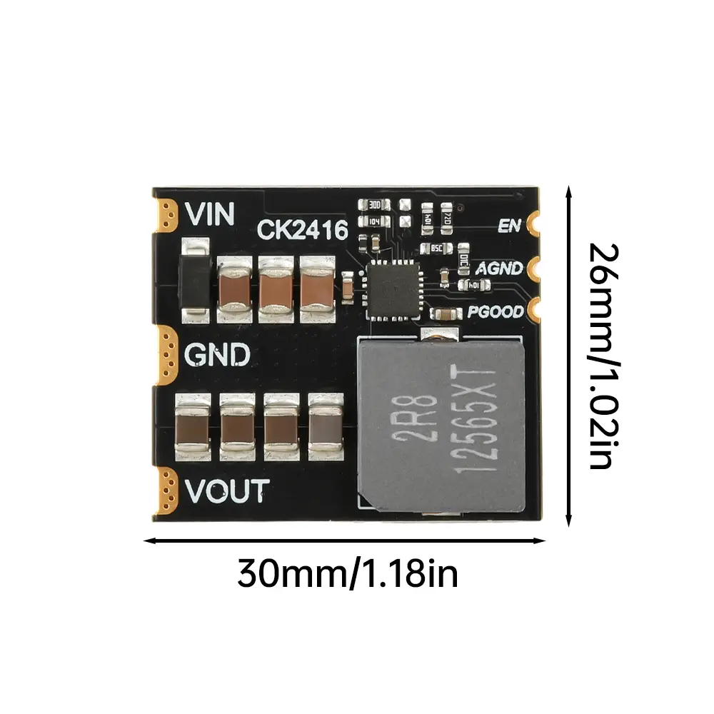 DC-DC Step-down Power Module DC6~24V To 5V16A DC15~24V To 12V12A Buck Power Supply Module Over Temperature Protection