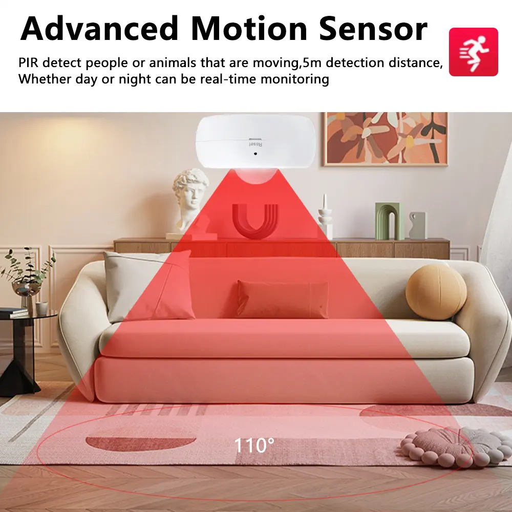 DC 5V/2A Infrared Body Sensing Switch Support Zigbee Ewelink Control USB Charge 6m Wide Range Wireless Motion Sensor