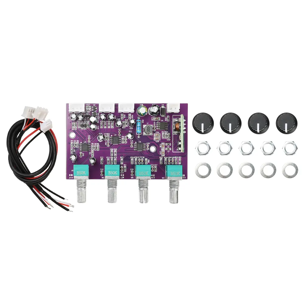 HIFI Outdoor Speaker NE5532 Preamp Tone Board Speaker Front-End Tuning Amplification Board