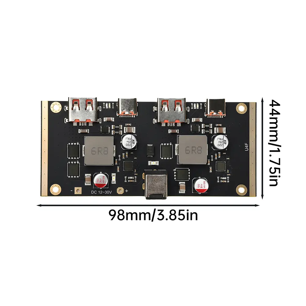 Buck Converter Charging Step Down Module Fast Charging Module Charger Circuit Board DC 12-30V Support PD QC SCP AFC VOOC