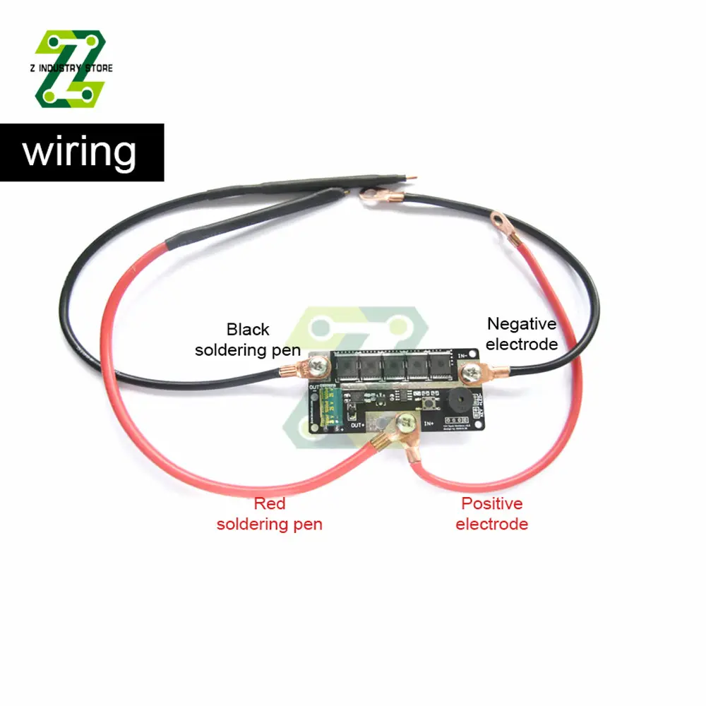 12V DIY Spot Welder PCB Circuit Board 18650 Lithium Battery Assembly Control Board Portable Handheld Spot Welding Machine