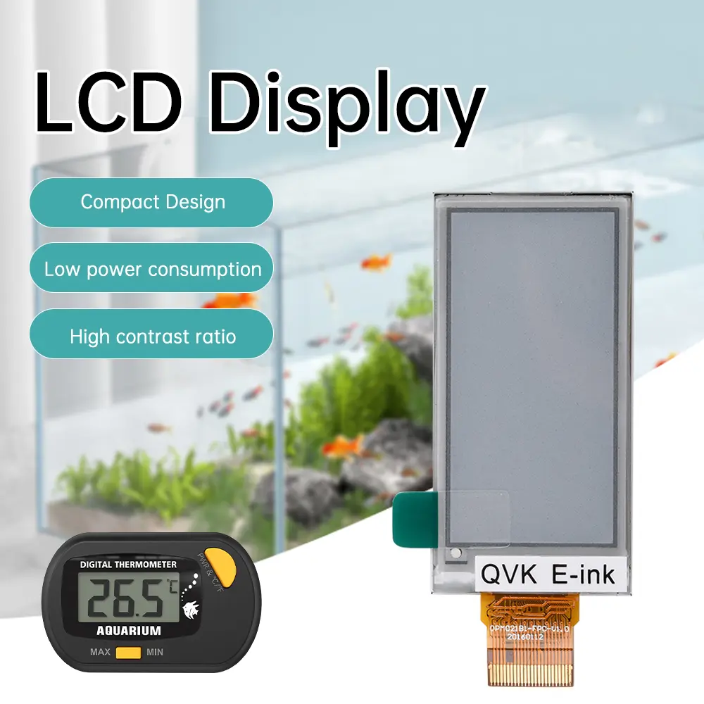OPM021B1-FPC 2.13-Inch LCD Display Screen 122*250 24 Pin Electronic Instrument Screen DIY Accessories 3.3V/5V
