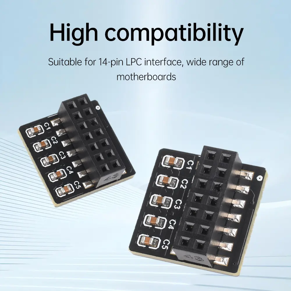 TPM2.0 Security Module 14 Pin LPC H Trusted Platform Module Data Encryption Standalone Encryption Chip