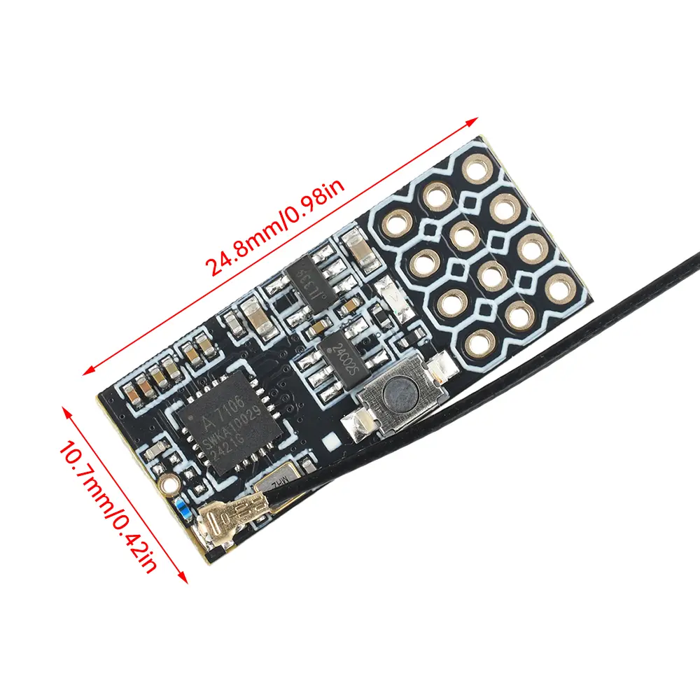 FS2A 4CH AFHDS 2A Mini Receiver PWM Output Compatible with Flysky I6 i6X i6S FS-i6 FS-i6X FS-i6S Transmitter Remote Control