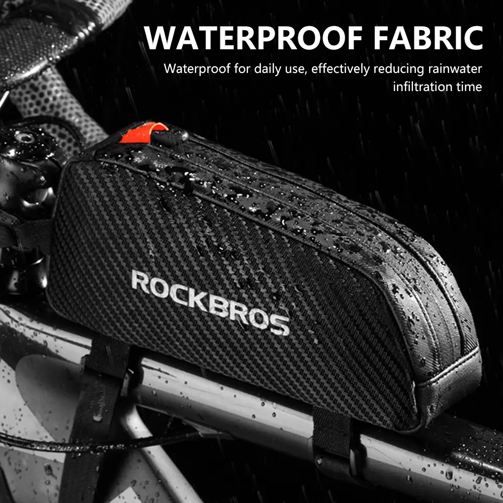 Top Tube Bike Bag Bicycle Front Frame Bag Top Tube Bag Bike Accessory Pouch Compatible with Apple Phone 14/13/12