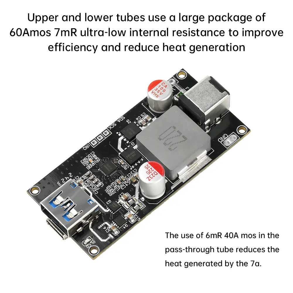 PD3.1 Charger High Power 140w All Protocol Desktop Intelligent Fast Charging Module Support Fast Charging Protection for Arduino