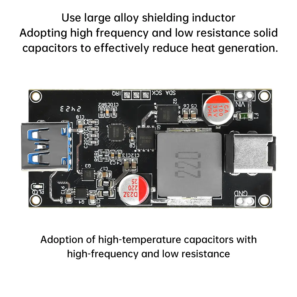 PD3.1 Charger High Power 140w All Protocol Desktop Intelligent Fast Charging Module Support Fast Charging Protection for Arduino