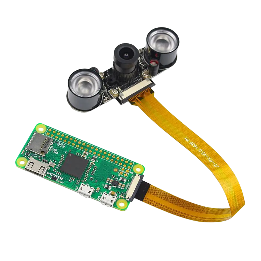 5 Megapixel IR CUT Infrared Night Vision Adjustable Focus Camera Module 1080P OV5647 for RPI 5 Pi5 Zero