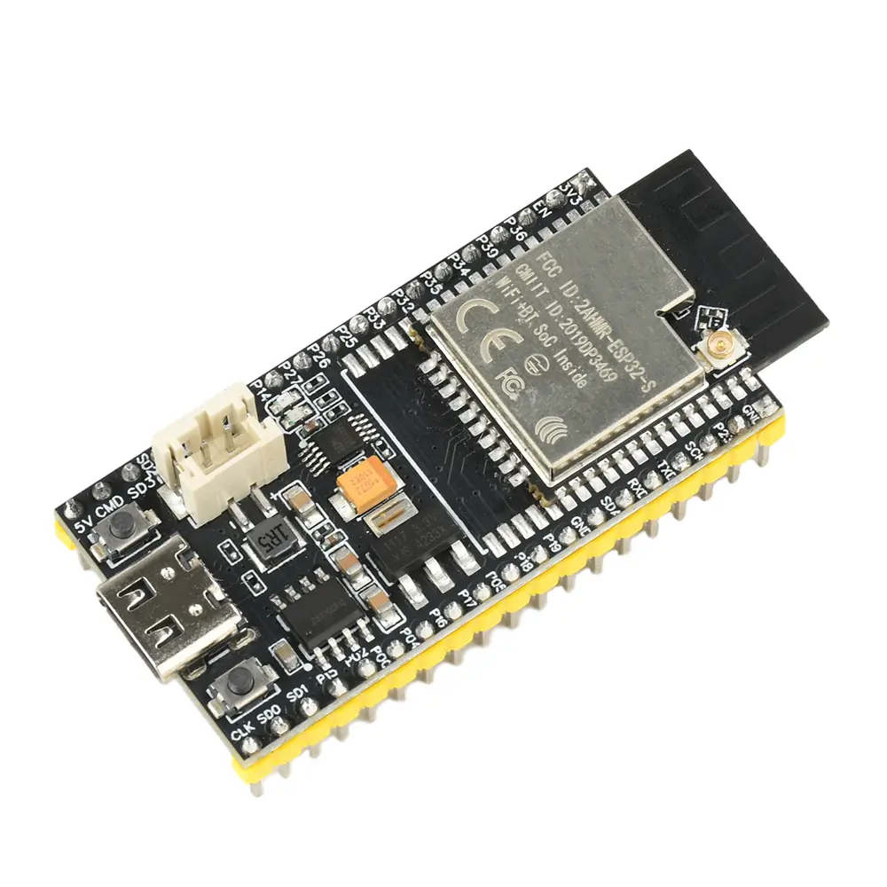 ESP32 Development Board 2.4G WiFi Module with Battery Interface IPEX Connector AI ESP32-S for DIY IoT CH340X IP5306 Type-C