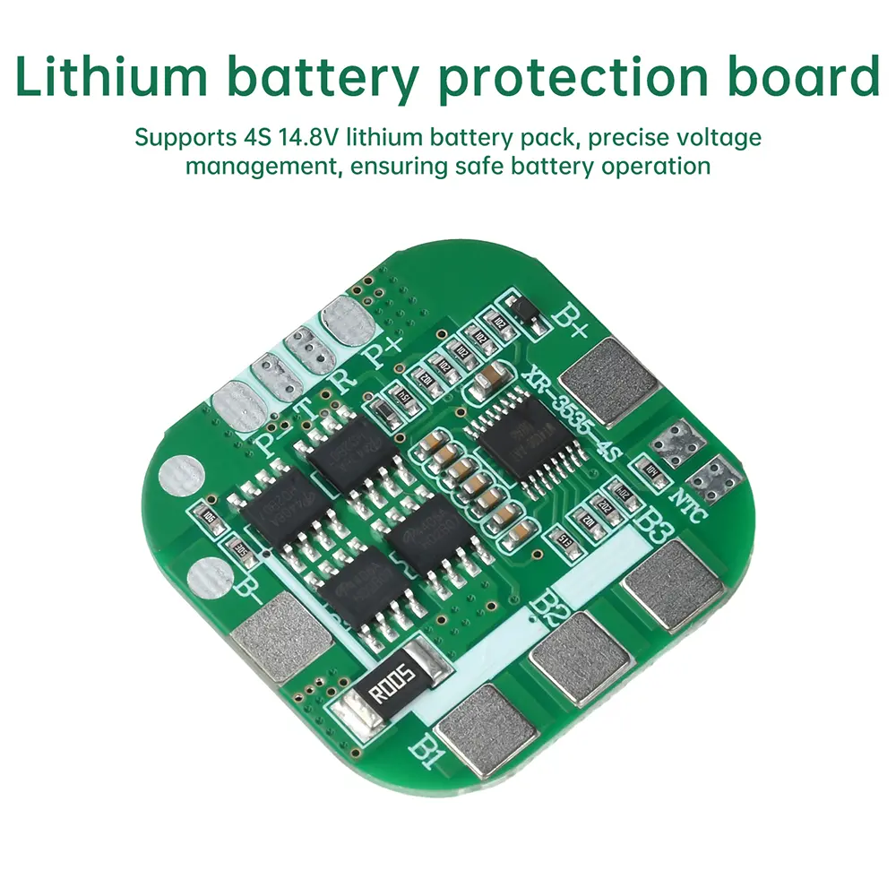 4S 14.8V Lithium Battery Protection Board 18650 Power Lithium Battery 20A Peak Li-ion BMS PCM Module