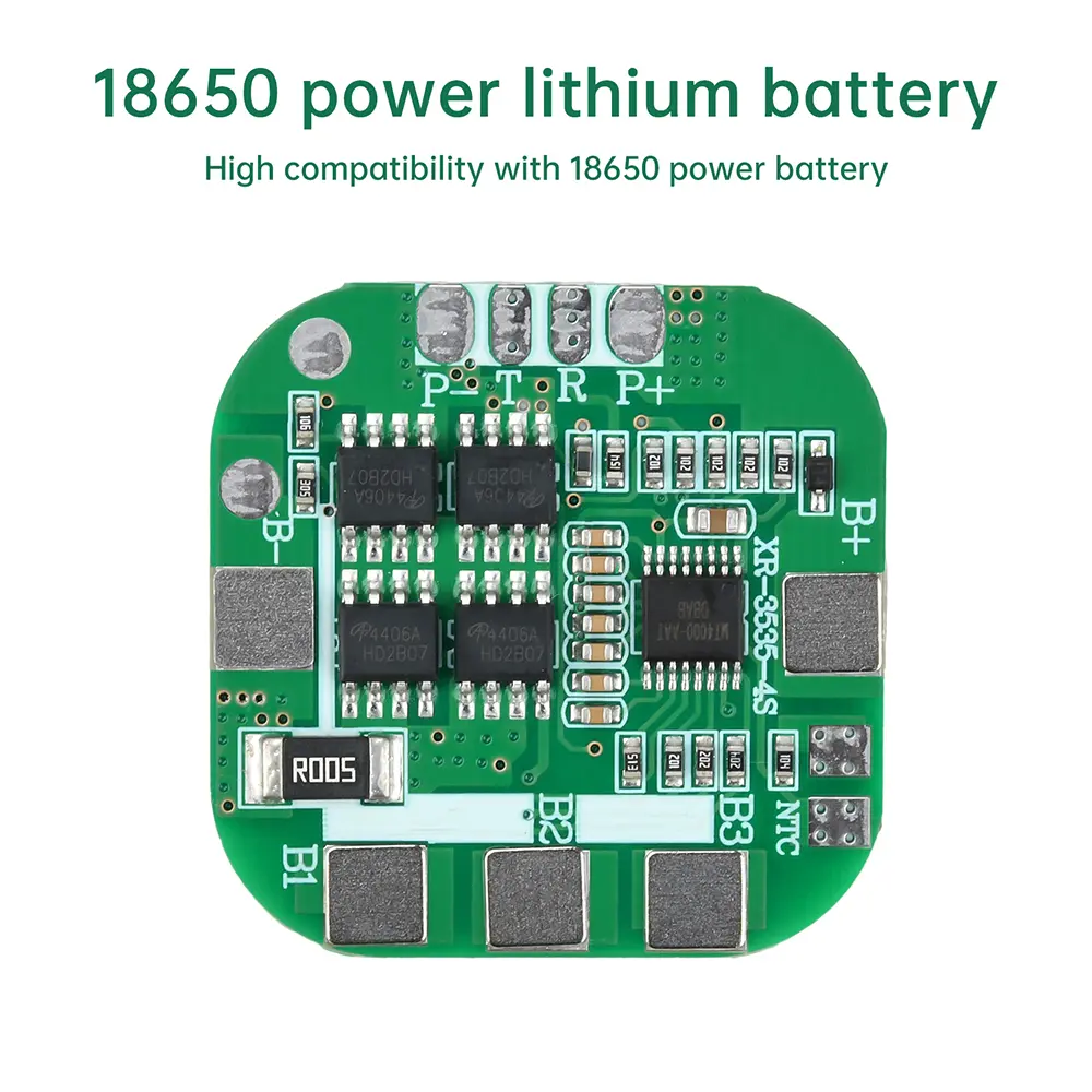 4S 14.8V Lithium Battery Protection Board 18650 Power Lithium Battery 20A Peak Li-ion BMS PCM Module