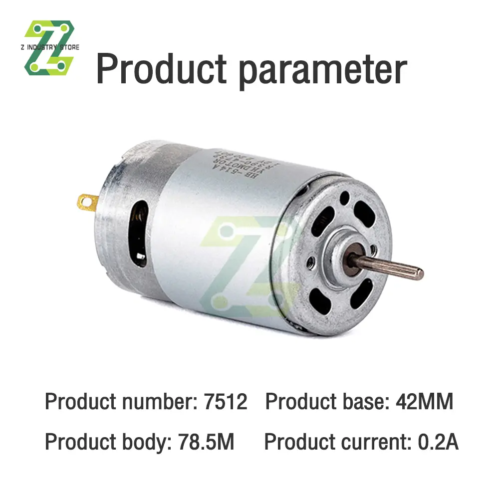 DC Motors 220V Drill Motor Electric Gear Motor High Torque 12000RPM
