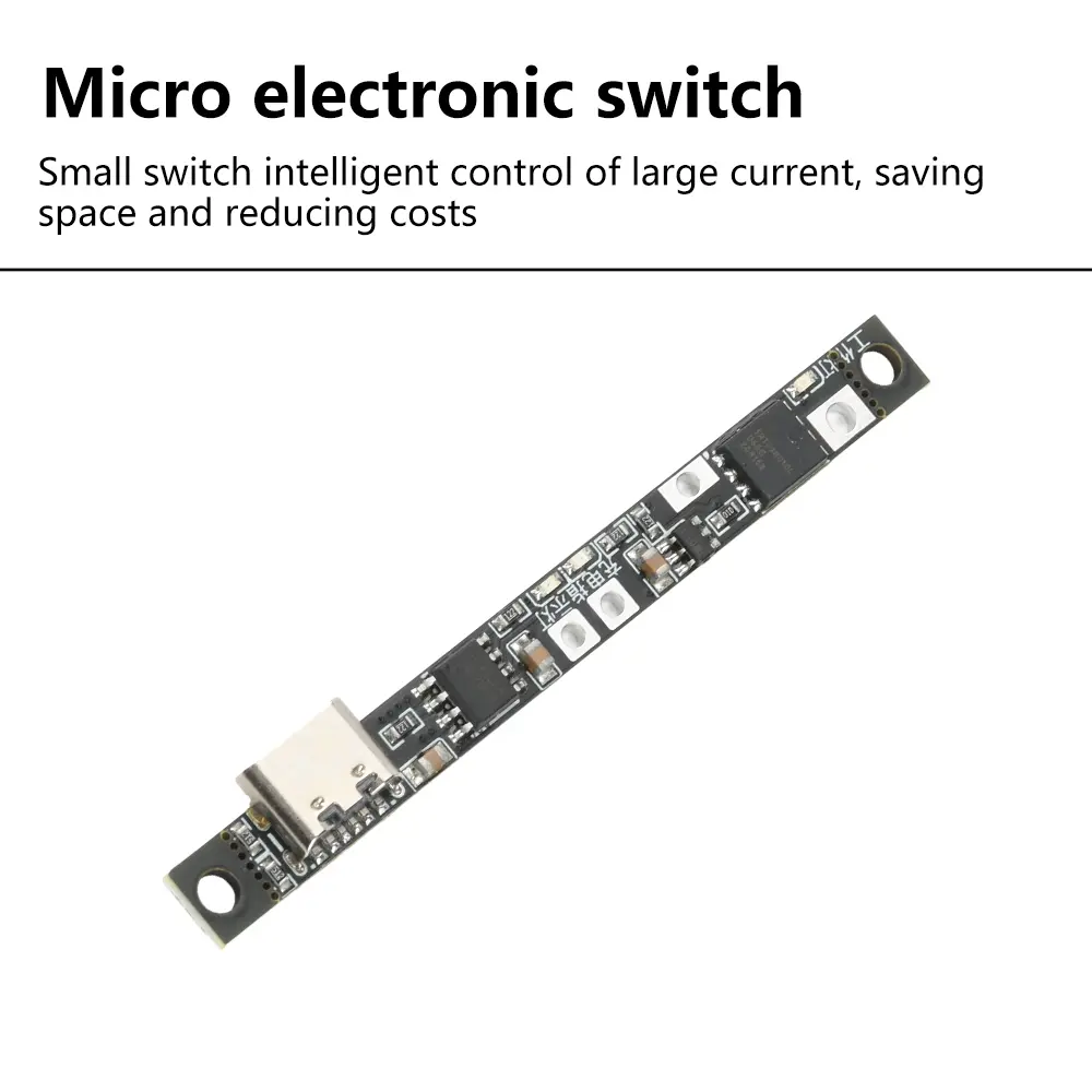 DC 3.7V 4.2V Charge Protection Module Ultra-small Ternary Lithium Battery Charging Board All-in-One Type C Connector