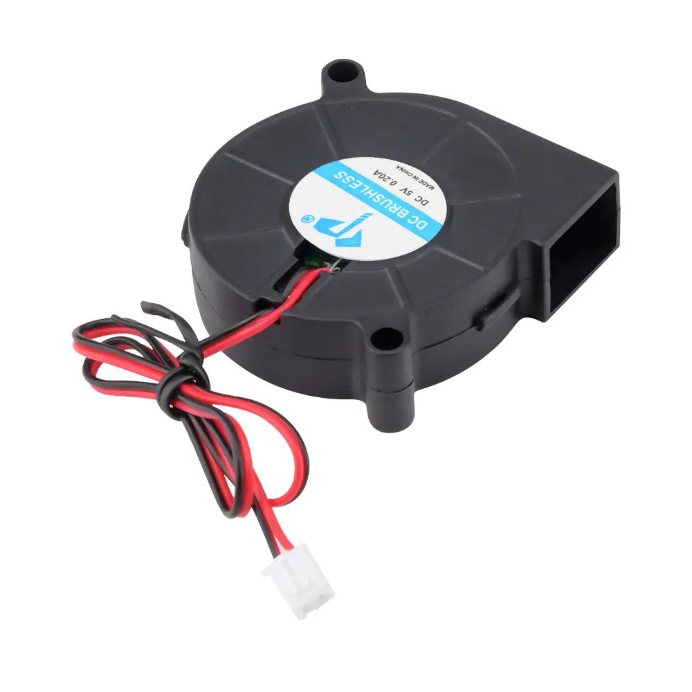 DC 5V 12V 24V  5015 50mm Sleeve Bearing Brushless Cooling Turbine Blower Fan Blower Cooler Fan