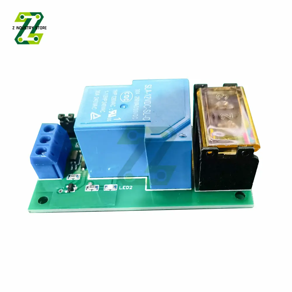 High Power Relay Module One Way Low Level Trigger Optocoupler Isolation Relay Module 30A DC5V/12V/24V