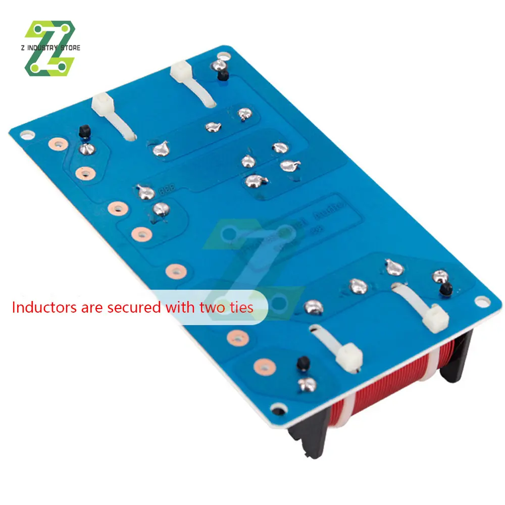 Speaker 3 Way Audio Frequency Divider Treble + Midrange + Bass Crossover Speakers Filter For 8Inch Speaker DIY