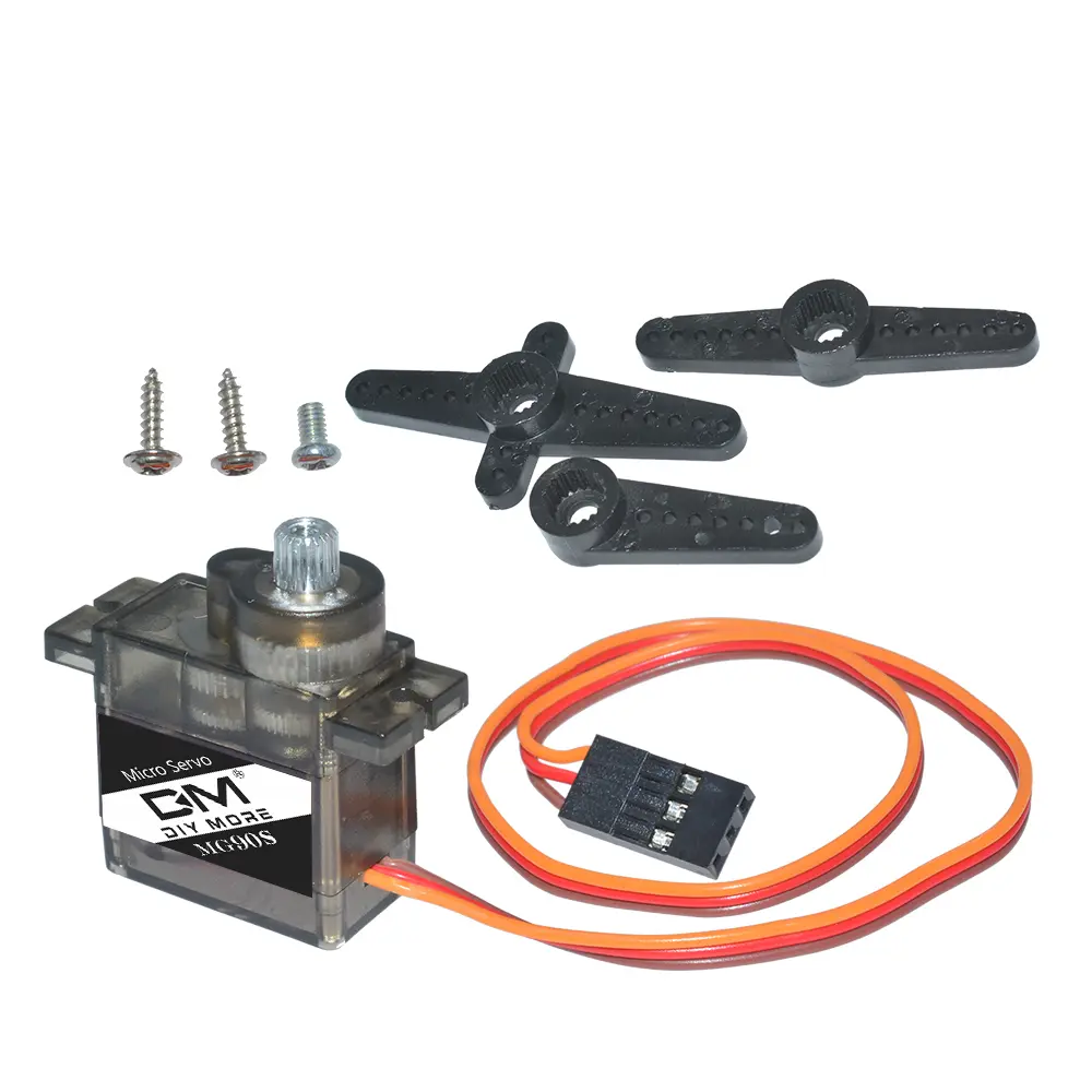 MG90S 12G Dynamic Servo Rudders 180 Degree Pwm Signal Driven For RC Car Model Airplane Diy Servo Motor