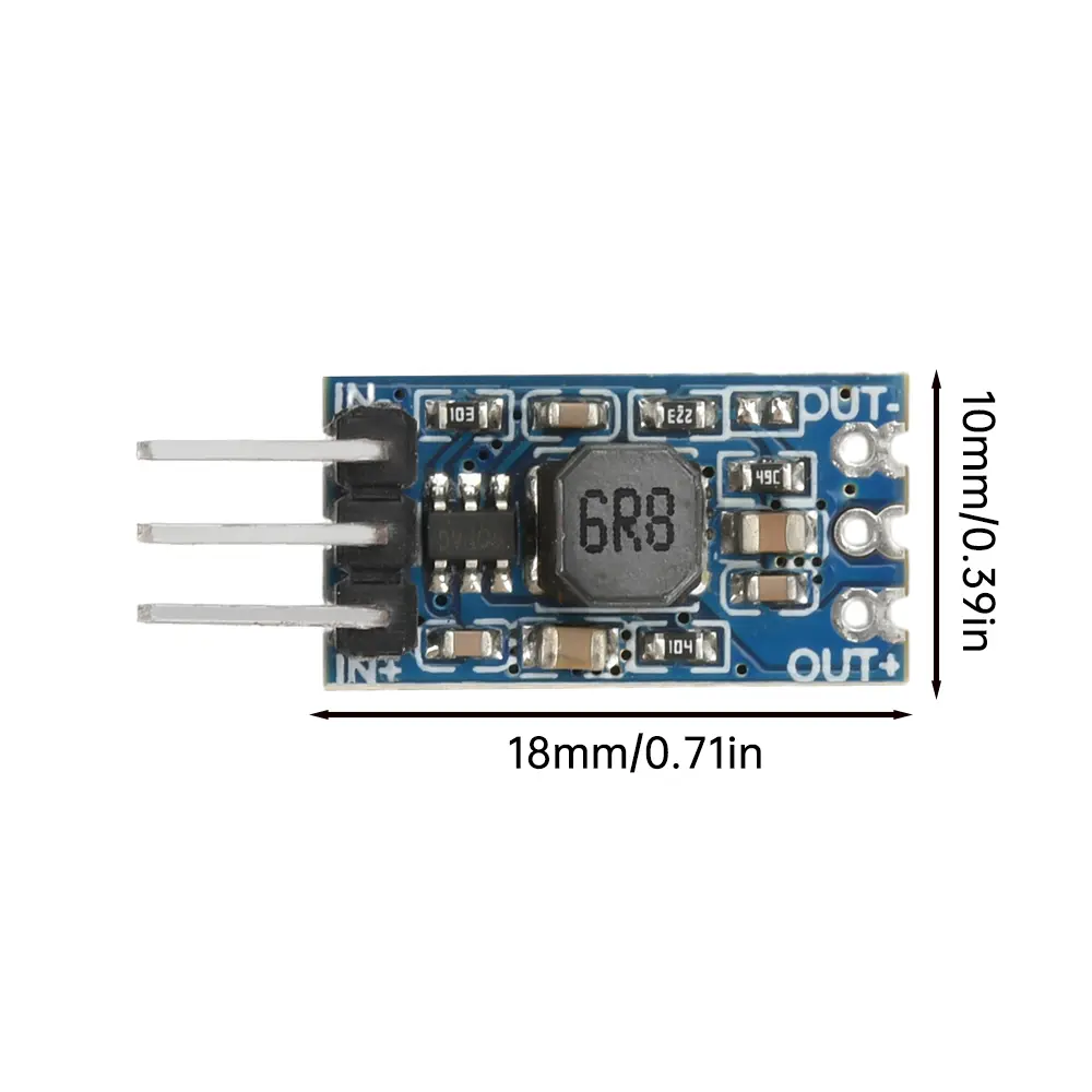 5pcs DC-DC Buck Module Mini Step-down Converter Power Module 5-40V to 5V/12V Power Adapter