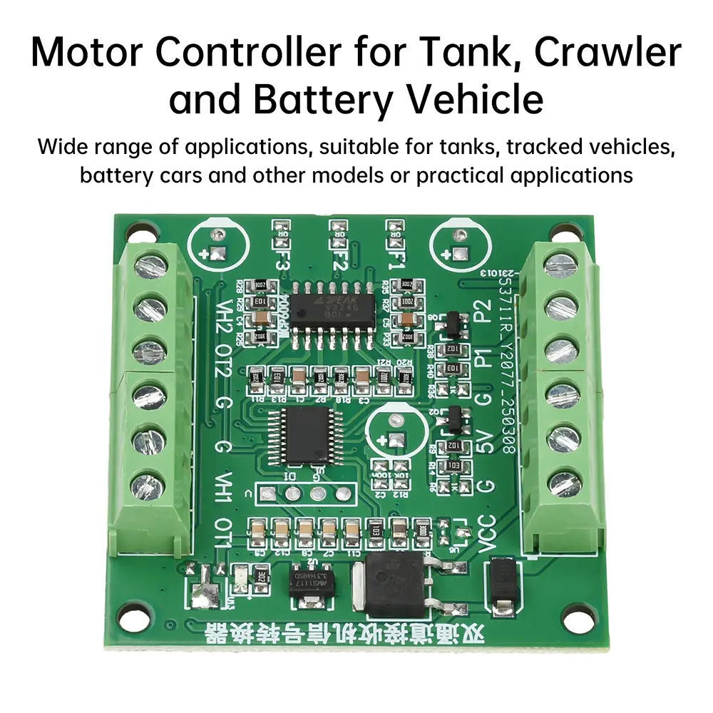 Dual Channel Receiver Signal Converter Dual Channel Receiver Signal Converter Board for RC Crawler Motor Controller Accessories