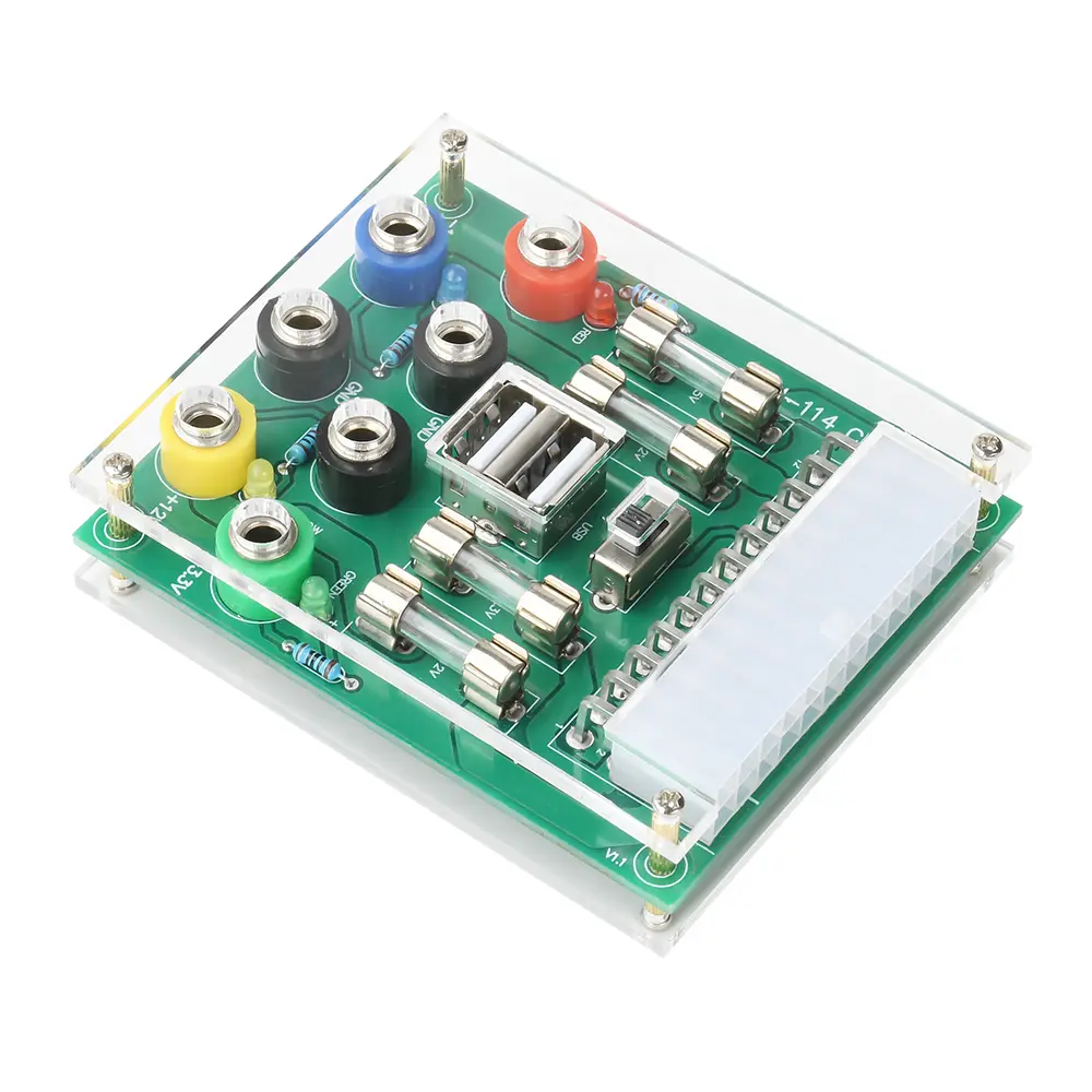 Atx Power Strip Power Adapter Module Desktop PC Chassis Power ATX Transfer to Adapter Board Circuit Outlet Module