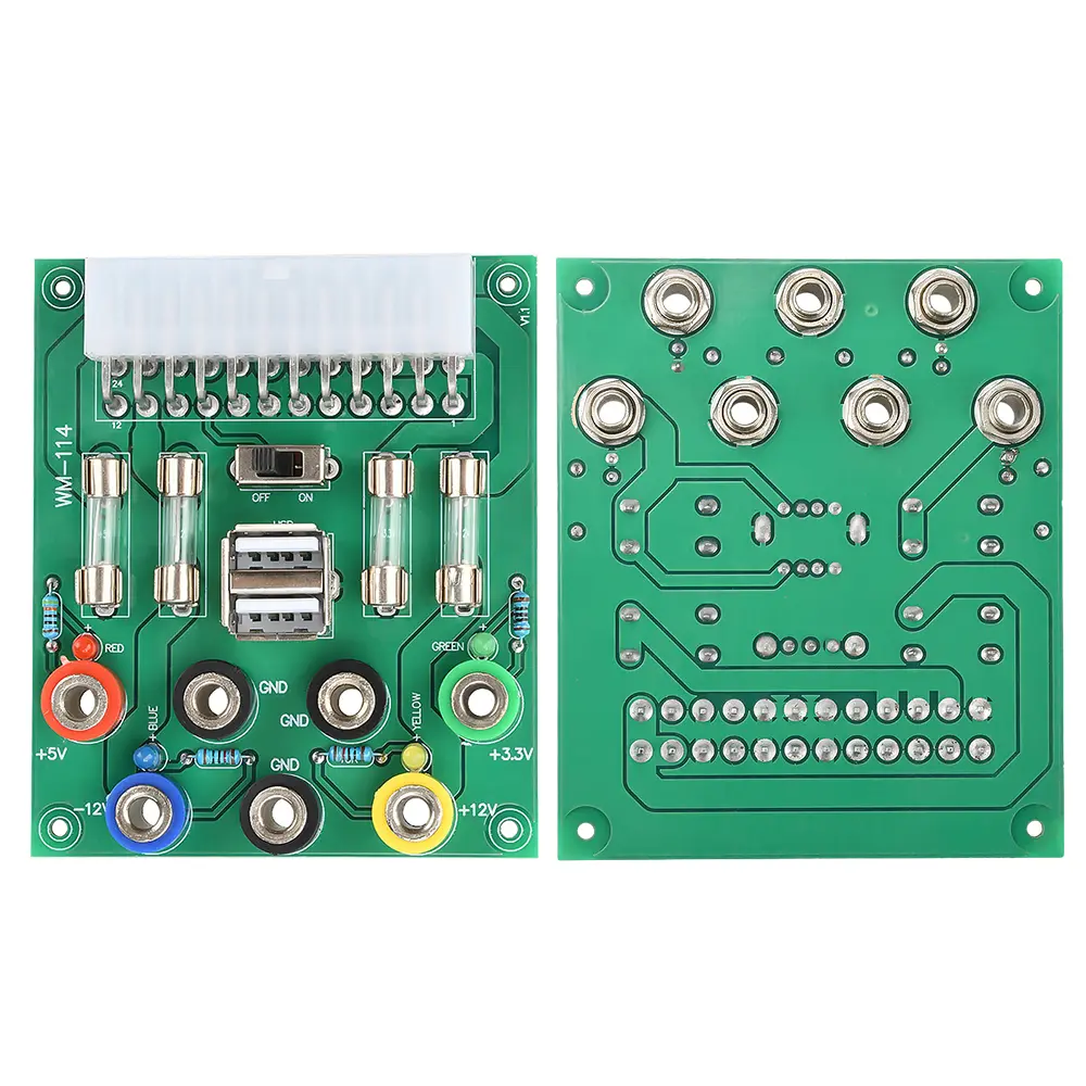 Atx Power Strip Power Adapter Module Desktop PC Chassis Power ATX Transfer to Adapter Board Circuit Outlet Module