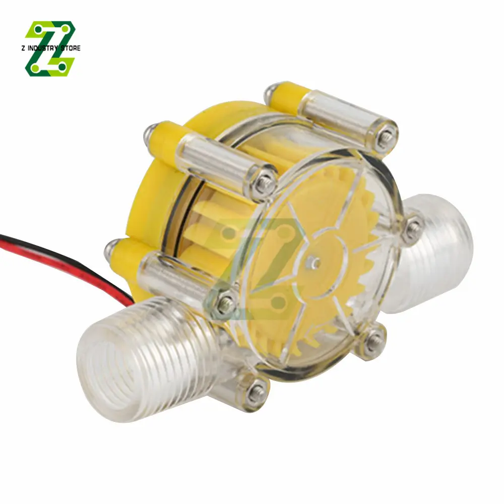 Micro Hydro Generator DC Water Flow Pump Turbine Hydroelectric Energy Generators 80V/12V/5V DC Water Flow Generator