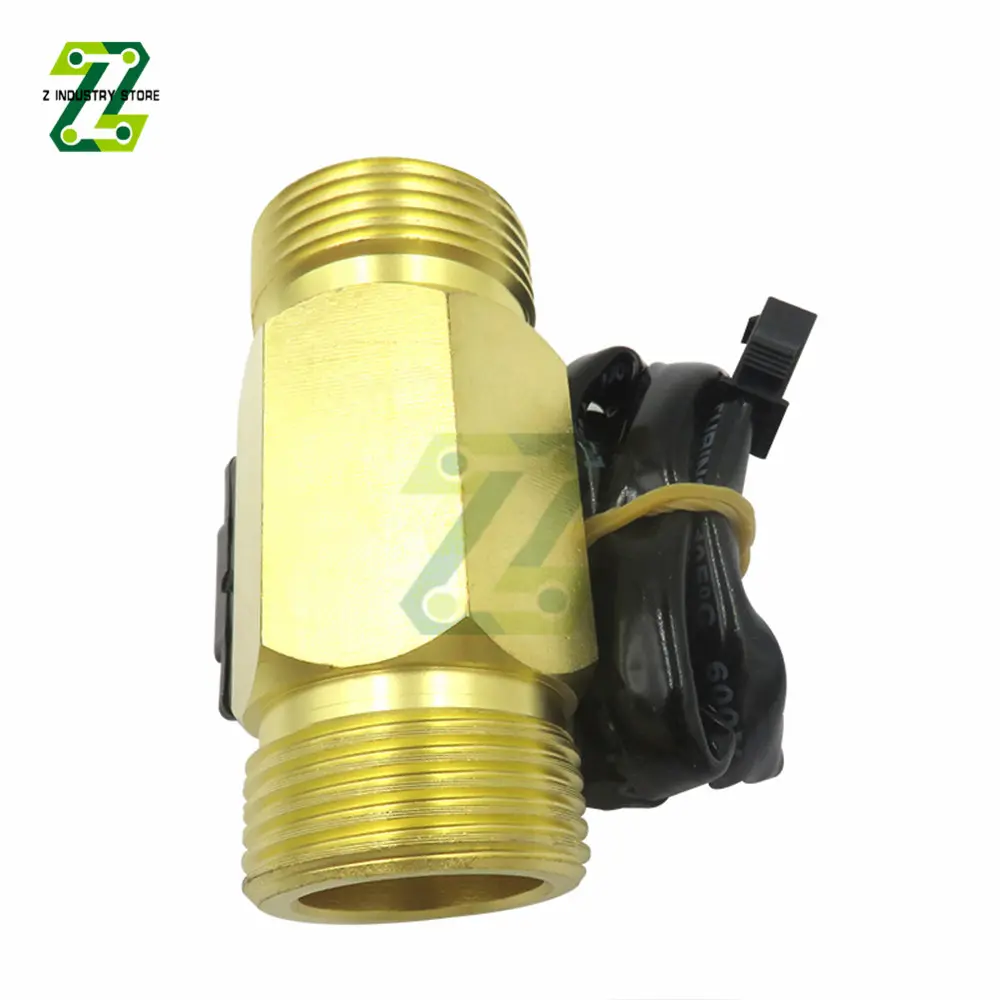 YF-B6 Flow Sensor Water Flow Sensor Switch Water Sensor Copper Flow Meter For Water Heater Turbine Flow Meter