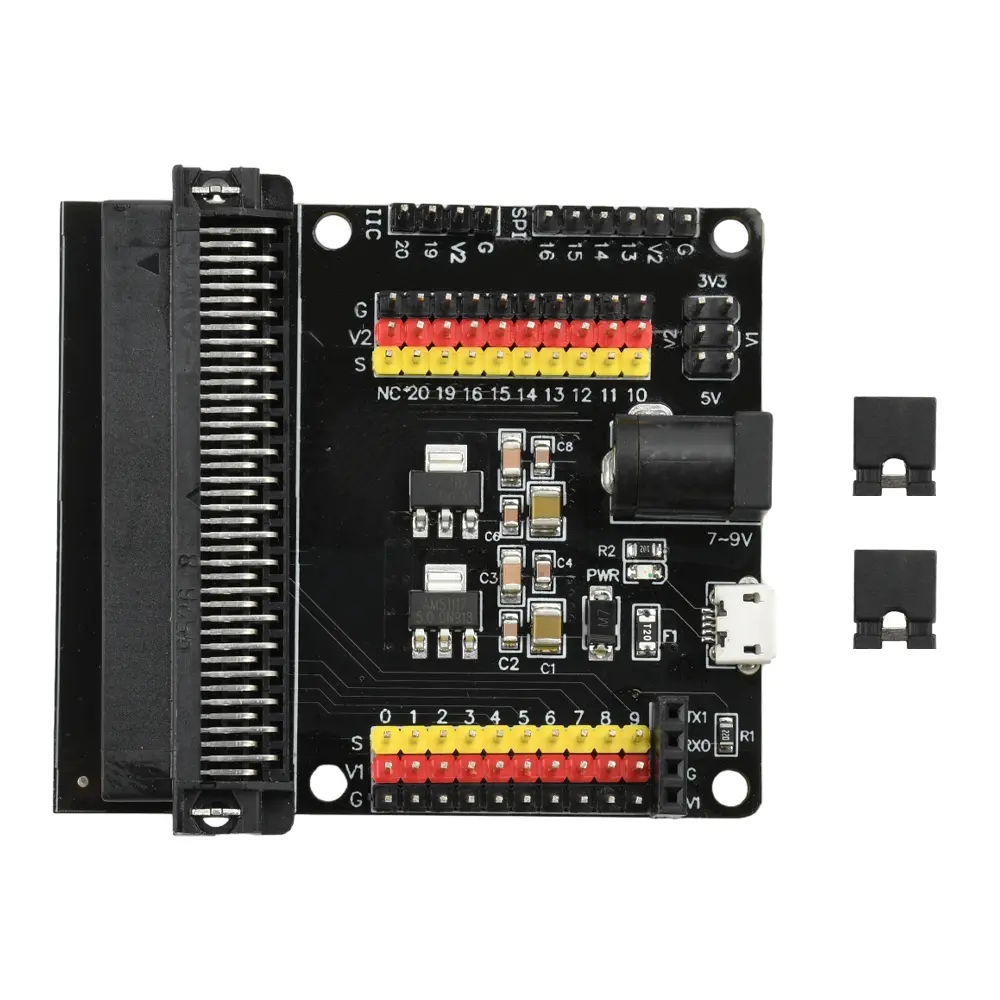 Sensor Expansion Board Module V2 Compatible 3.3V 5V Python Programming Development Micro USB/DC 5.5*2.1mm