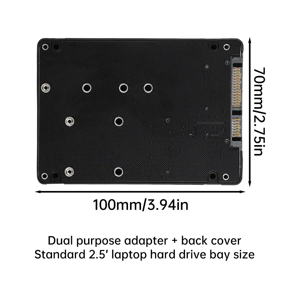 SATA3.0 M.2 NGFF SSD To SATA3 Adapter Card M.2 NGFF SSD To SATA3.0 External Hard Drive Box Hard Disk Adapter Board