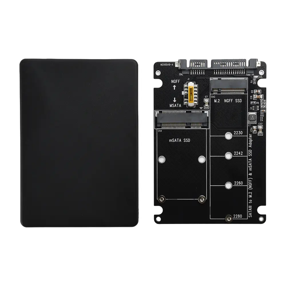 SATA3.0 M.2 NGFF SSD To SATA3 Adapter Card M.2 NGFF SSD To SATA3.0 External Hard Drive Box Hard Disk Adapter Board