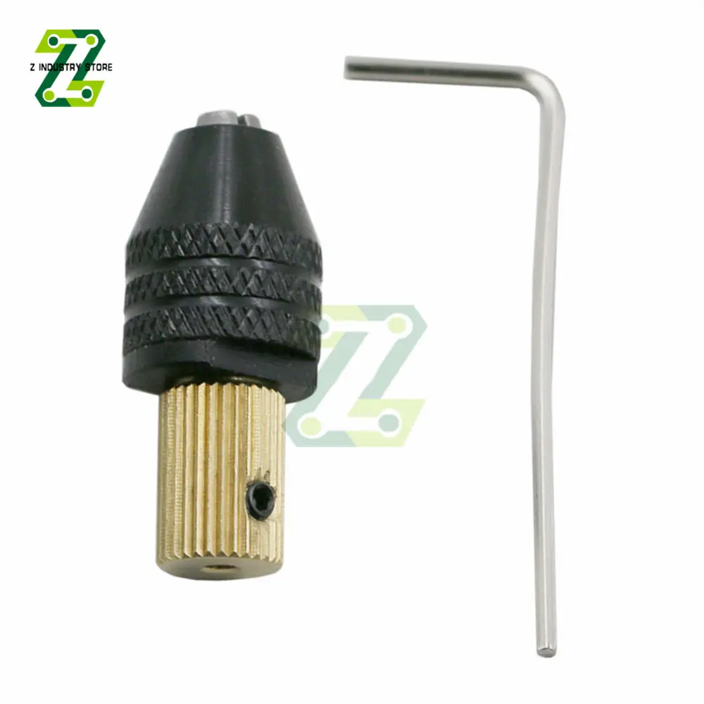 2.3mm/3.17mm Electric Motor Shaft Mini Chuck Fixture Clamp Small Drill Bit Micro Chuck Fixing Device
