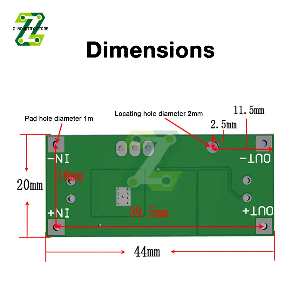 DC-DC 48V 60V 100V to 1.25V-48V Step Down Module Board Voltage Buck Adjustable Power Supply Converter 1.8V 2.5V 3.3V 5V 9V 12V