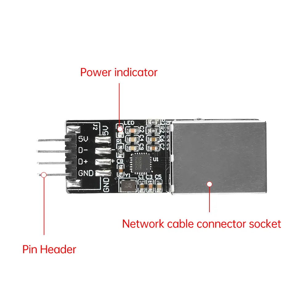 Usb To Rj45 Ethernet Interface Module Ch397A Module Usb To Ethernet Interface Module Usb To Rj45 Computer