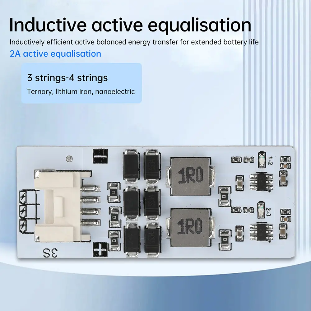 Balance Equalizer Module Active Equalization Lithium Battery Protection Board Lithium Battery Active Balancer Energy Transfer ﻿
