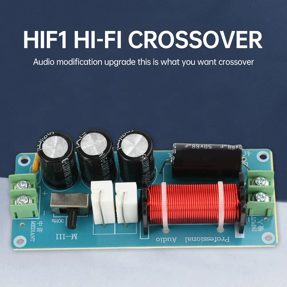150W Pure Mid-range Divider High-fidelity Home Speaker Upgrade Car Audio Speaker Retrofit Crossover For HiFi Amplifier