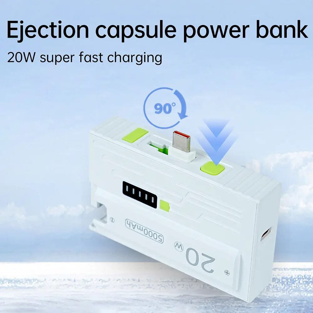 21700 Battery Box DIY Kit USB Type-C Battery Charger Case 20W Fast Charging Dual Mode support Small Current